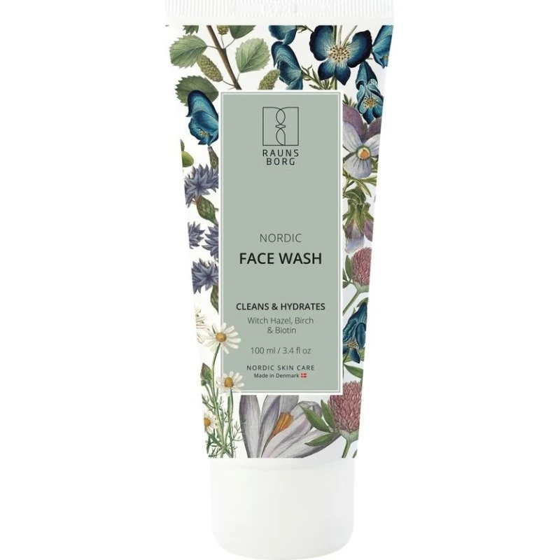 Raunsborg Face Wash 100 ml – mild ansigtsvask med birkduft