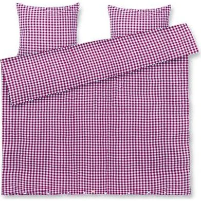 Juna Bæk&Bølge Sengetøj 200x220 cm - Fuchsia/Mint