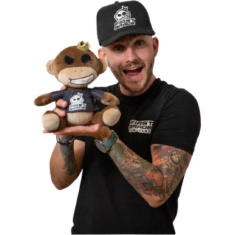 Firstgrade Monkey Bamse 20 cm - Squish Head