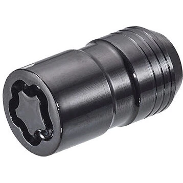 McGard Hjul låsemøtrikker M14x1.50 sort konisk 41,6mm (sæt 4)