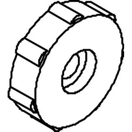 DIN467 Fingermøtrik M4