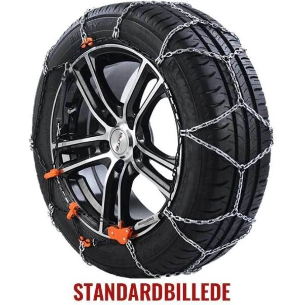 Clack&Go Prestige 7 snekæde – sort 9 mm, TÜV/Ö‑Norm