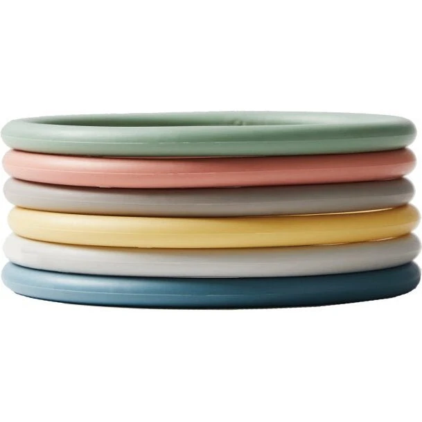 Gonge Aktivitetsringe Nordic – 6 stk (fra 18 mdr.)