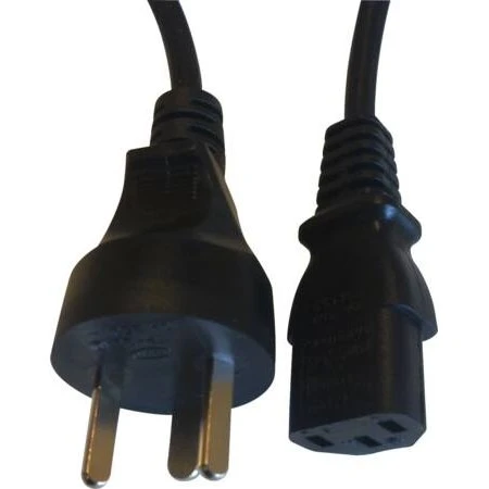 Universal Apparatledning DK EDB C13 1,8 m sort