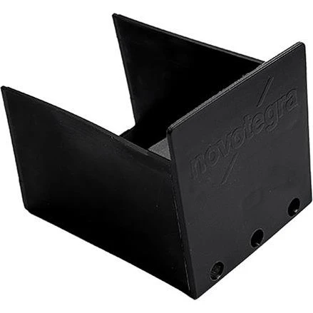 Novotegra Endekappe til C-skinne C47, sort