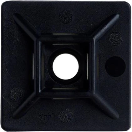 Kabelbinder Sokkel 28x28 Sort – polyamid, -40°/+85°C