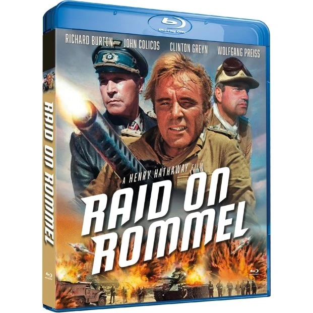Raid on Rommel - Blu-ray med Richard Burton
