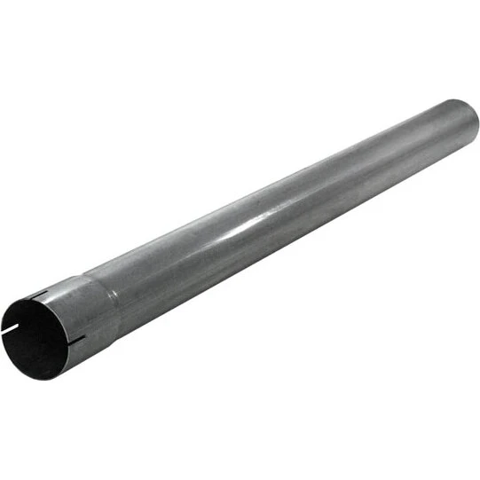 SIMONS Rustfrit udstødningsrør 3" 1 m