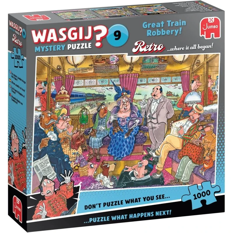 Wasgij Retro Mystery 10 – Spring has Sprung! (1000 brikker)