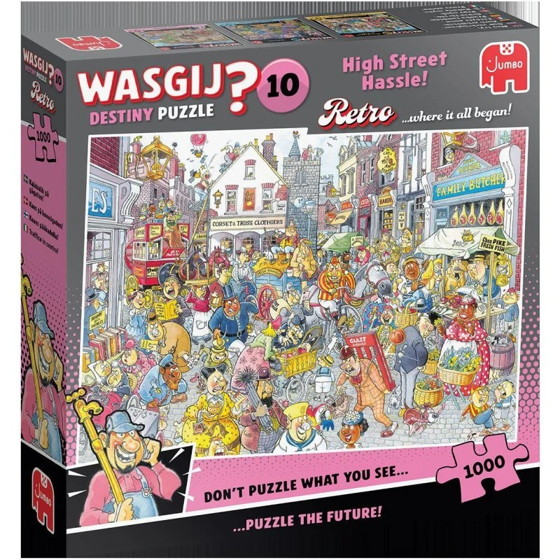 Wasgij Destiny 10 - High Street Hassle! (1000 brikker)