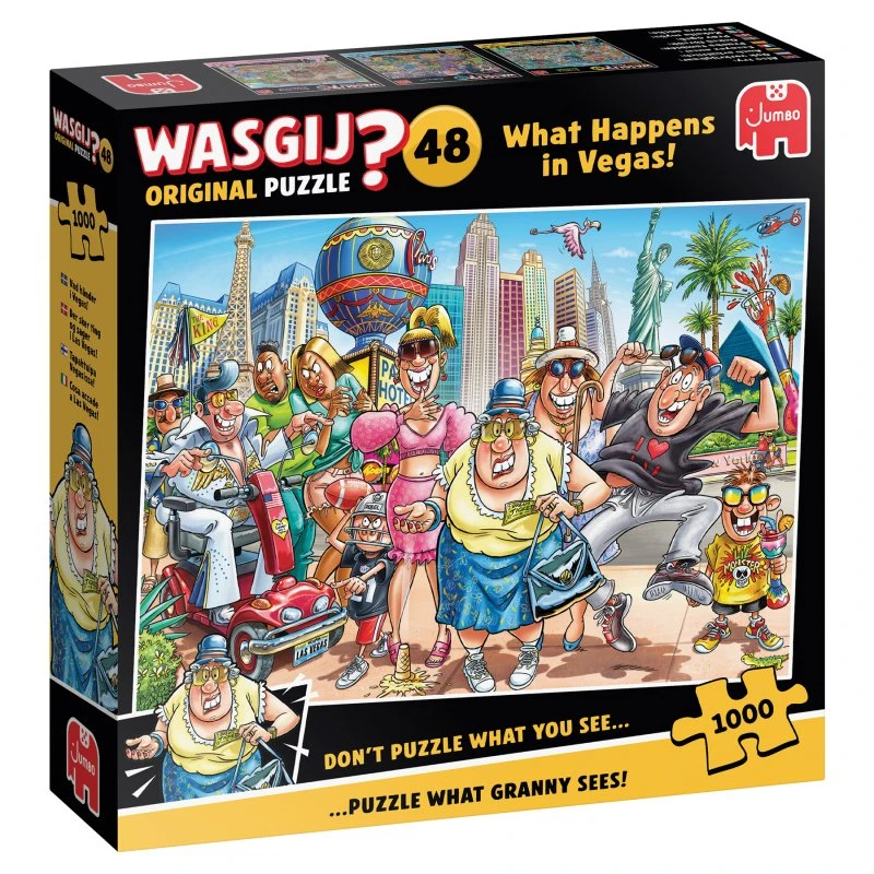 Wasgij Original 48 - What Happens in Vegas! 1000 brikker