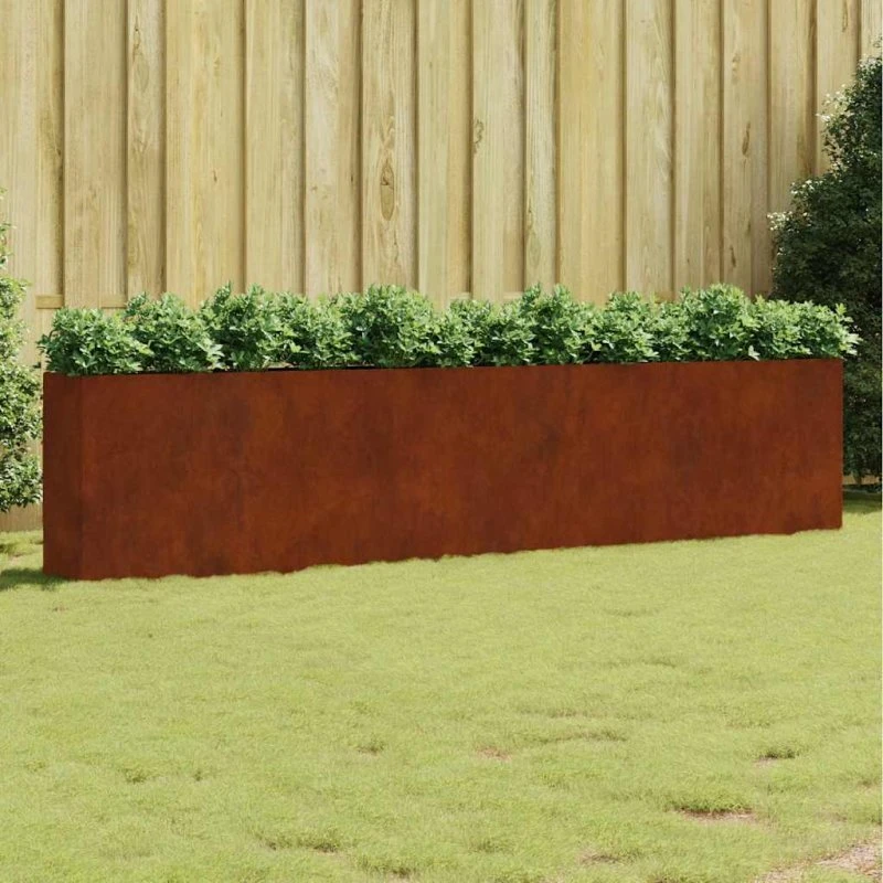 vidaXL højbed 360x40x80 cm i cortenstål