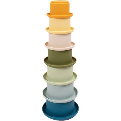 Filibabba Silikone Stablekopper Blå (7 stk)