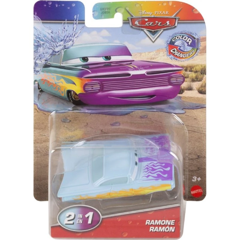 Disney Pixar Cars Ramone farveskiftende bil (JKP71, 1:55)