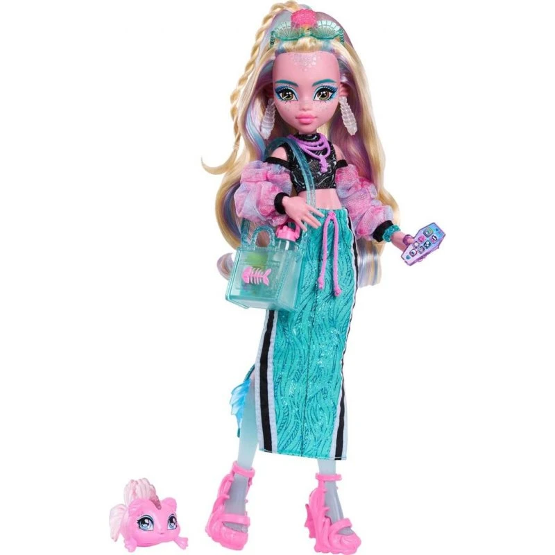 Monster High Core Lagoona Blue dukke med tilbehør