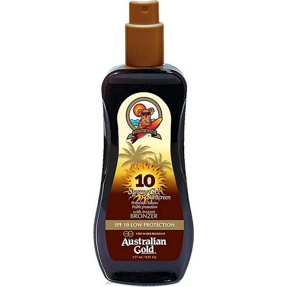 Australian Gold Spray Gel Instant Bronzer SPF 10 237 ml