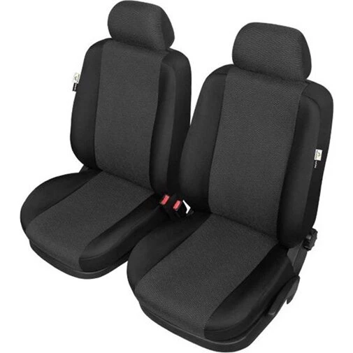 KEGELEAN sædeovertræk forsæder universal L, koksgrå