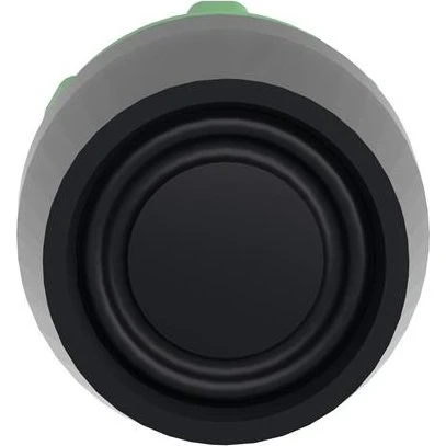 Schneider Electric Trykknap ZB5AP2S, sort silikonehætte Ø22 mm
