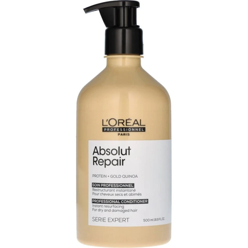 L'Oréal Professionnel Absolut Repair Protein + Gold Quinoa Conditioner 500 ml