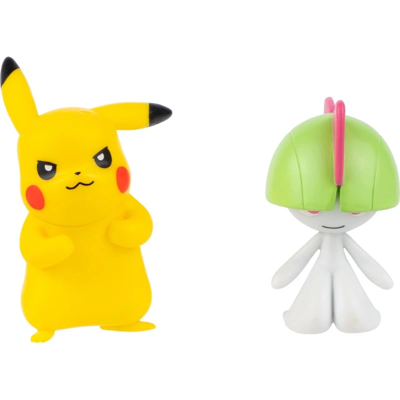 Pokémon Battle Figure 2-pak – Ralts & Pikachu