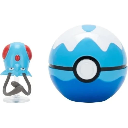 Pokémon Clip 'N' Go Tentacool med Dive Ball