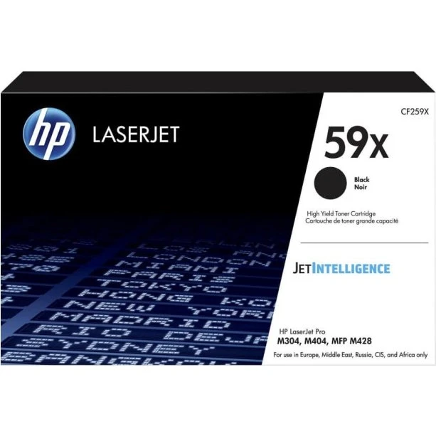 HP 59X (CF259X) Toner - Sort, 10.000 sider