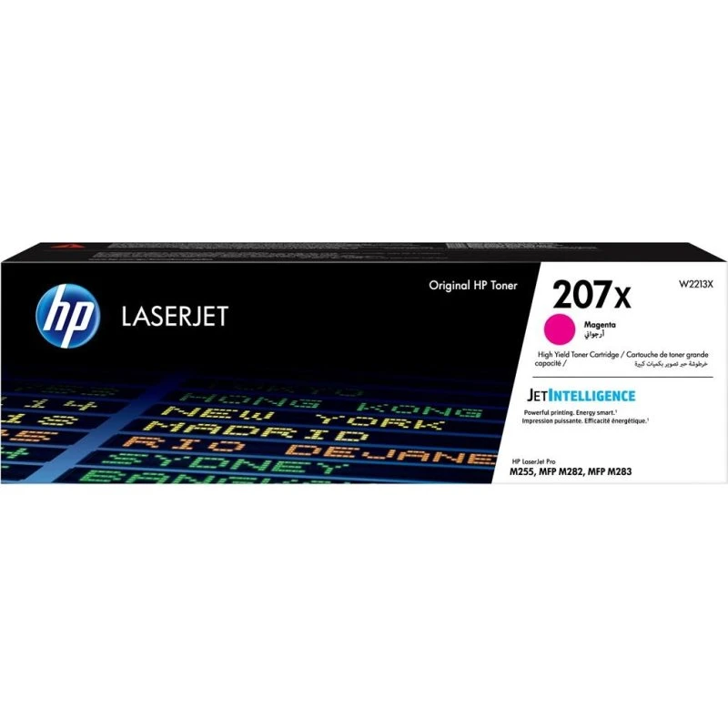 HP Toner 207X W2213X Magenta (høj kapacitet)