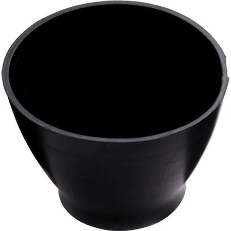 Ukendt mærke Gipsskål 0,6 L blød sort plast
