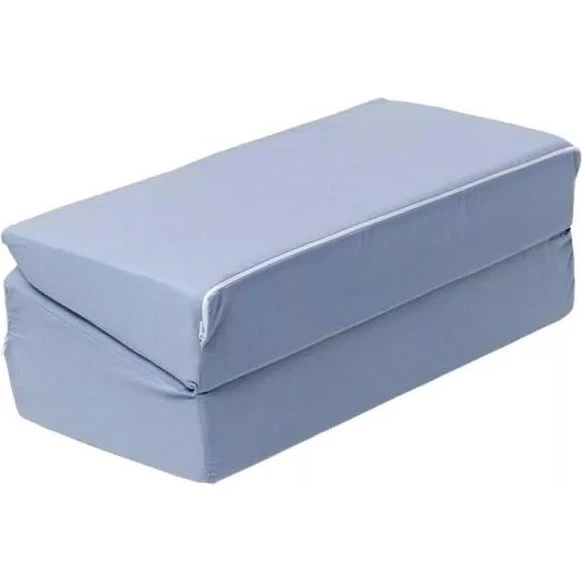 HERDEGEN træningspude til benløft, foldbar blå skum