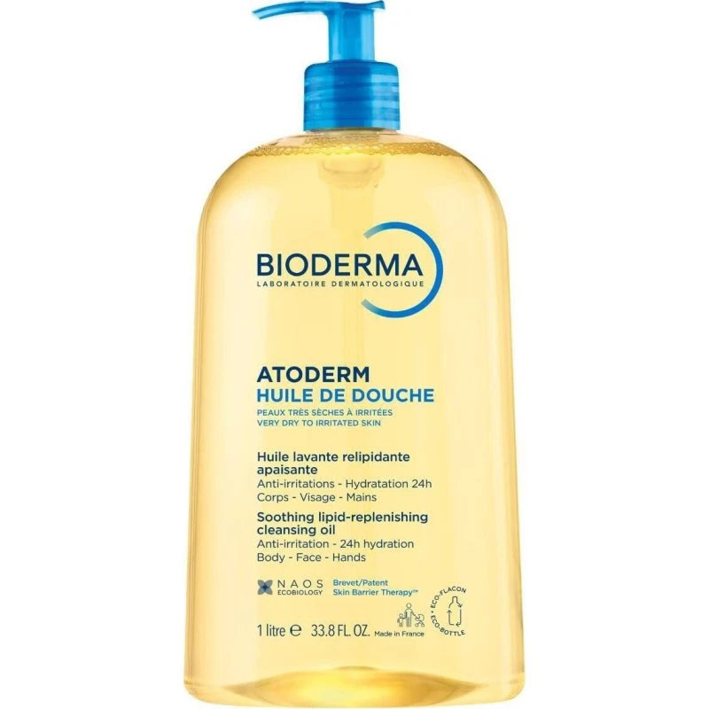 Bioderma Atoderm Huile de Douche 1 L