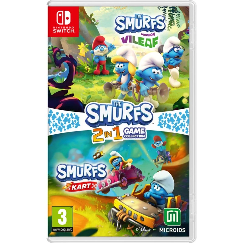 Smurfs 2-i-1 Game Collection – Nintendo Switch spil