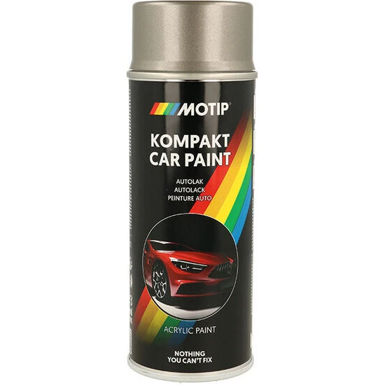 MoTip Autoacryl 51080 spray 400 ml – Grå Metallic