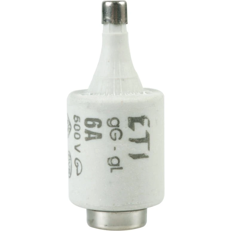 DZ2 sikring 6A gG rød (500V AC, 50kA)