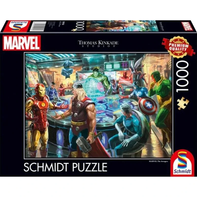 Schmidt Thomas Kinkade: Marvel The Avengers - 1000 brikker