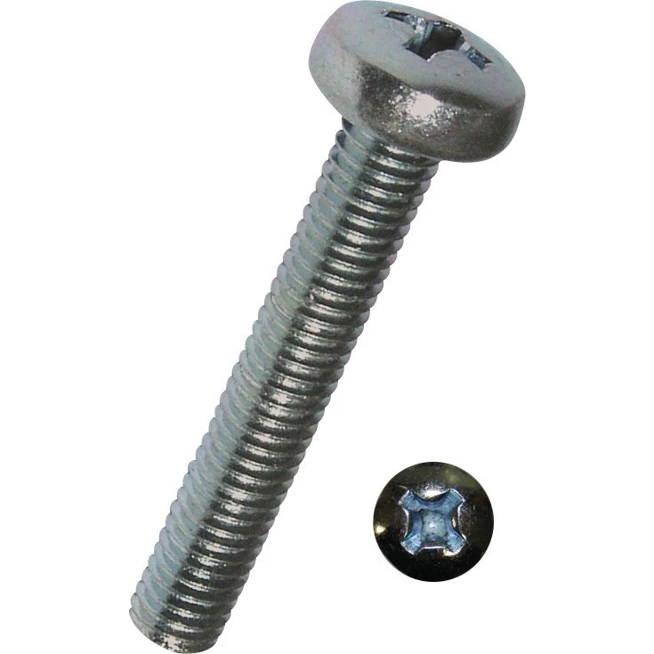 Maskinskrue M6x40 DIN 7985 PH3 ELFZ (kval. 4.8)