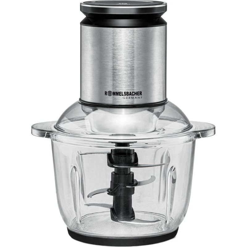 Rommelsbacher MZ 600 Minihakker 600W 2 L - Sort/Rustfrit