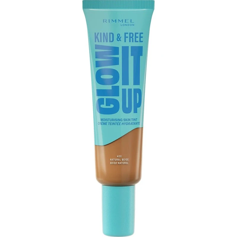 Rimmel London Kind & Free Glow It Up Skin Tint 400 Natural Beige 30 ml