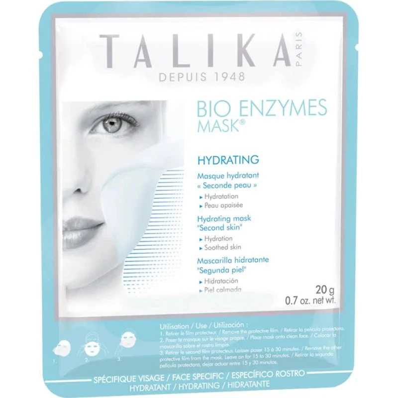 Talika Bio Enzymes Second Skin Fugtmaske 20 g