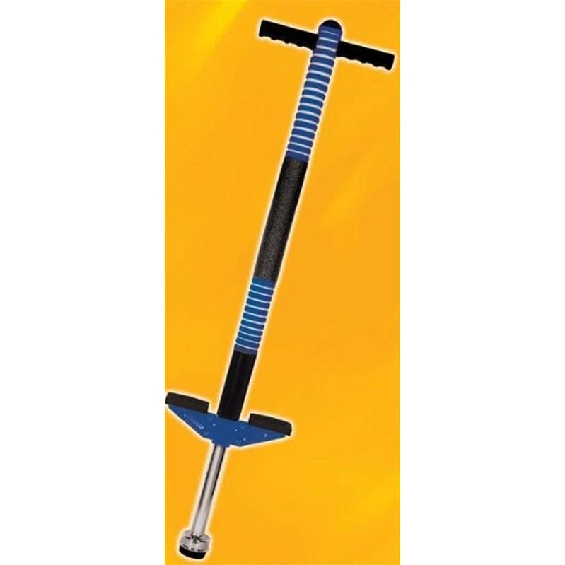 Hoppe stylter – kængurustylter til børn (sort/blå)