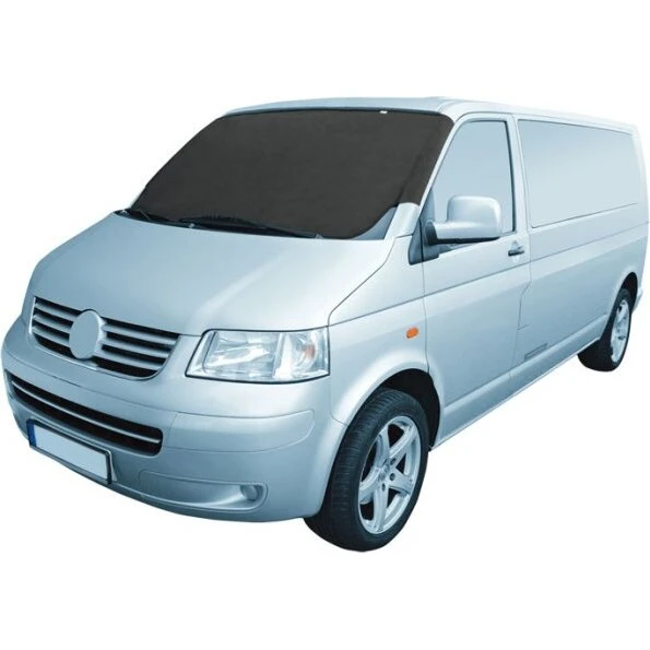 KEGELEAN frontrudedækken grå 90x150-175 cm