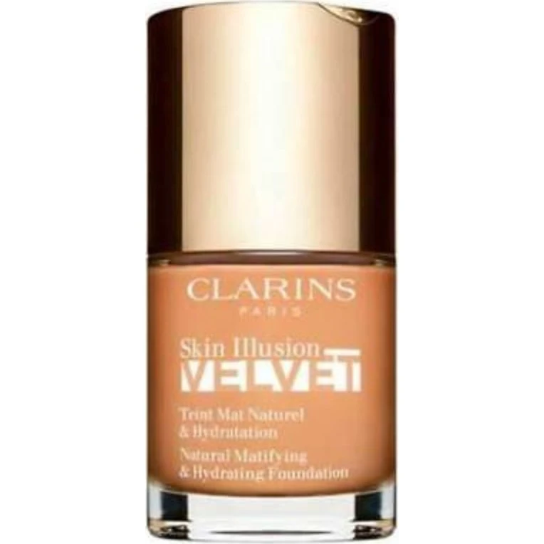 Clarins Skin Illusion Velvet Foundation 30 ml – 112C Amber