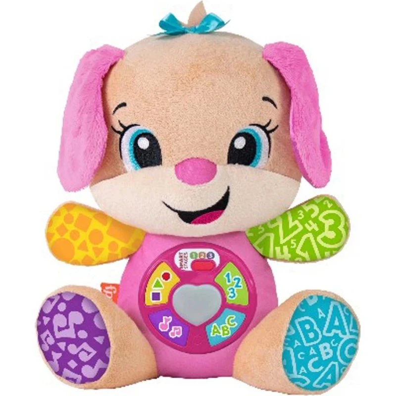 Fisher-Price Leg & Lær Kloge Søster — musikalsk plys