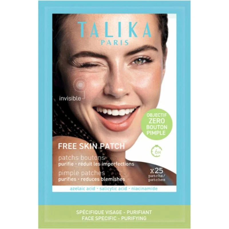 Talika Free Skin Patches, 25 stk – usynlige acneplastre