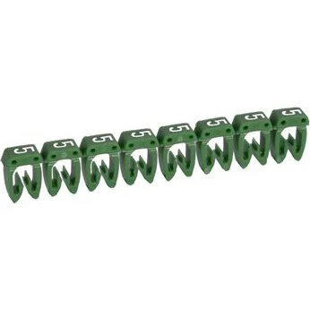 Universal Ledningsmærke 5 Grøn 0,5-1,5 mm²