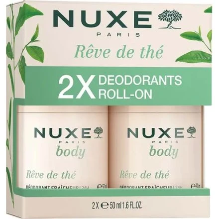 Nuxe Rêve de Thé Duo Roll-on Deodorant 2 x 50 ml