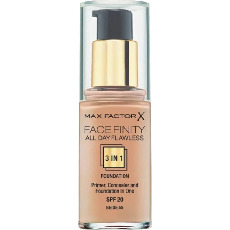 Max Factor Facefinity All Day Flawless 3-i-1 30 ml – 55 Beige