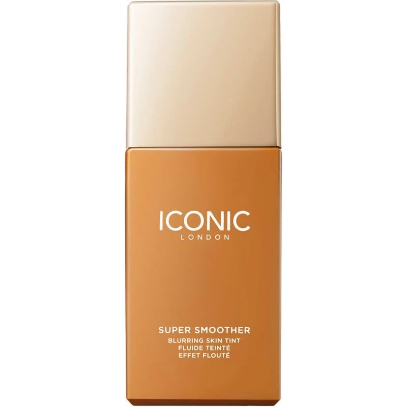 Iconic London Super Smoother Blurring Skin Tint Warm Tan 30 ml
