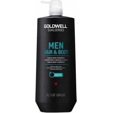 Goldwell DLS Hair & Body Shampoo til mænd 1000 ml