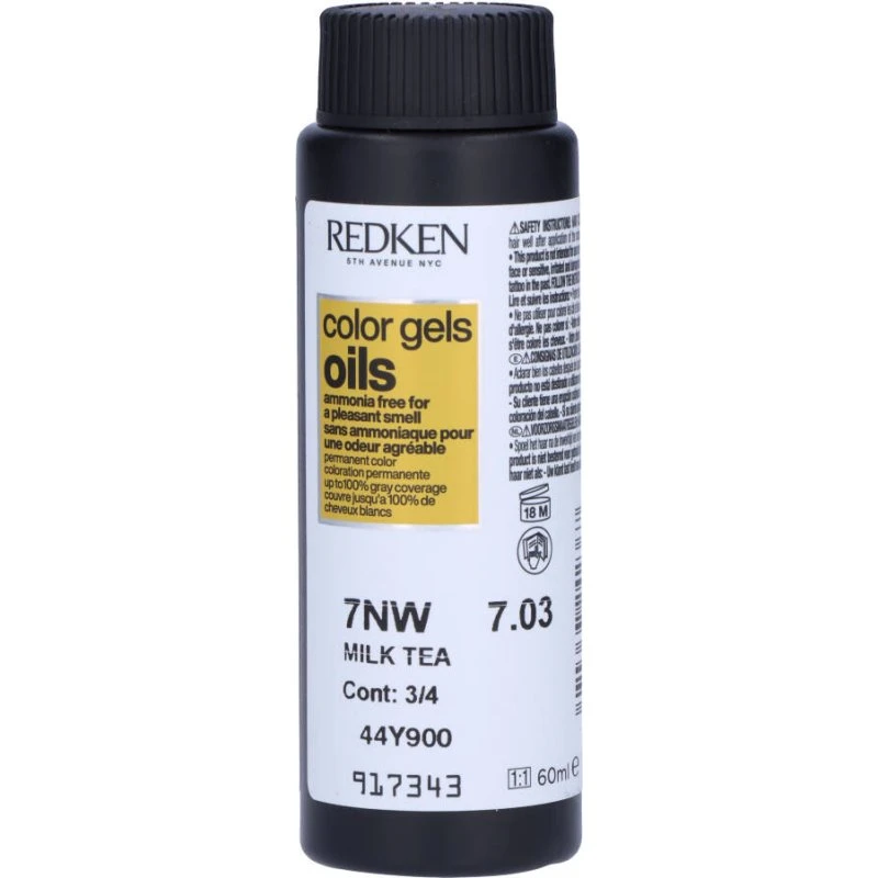 Redken Color Gels Oils 7NW Milk Tea 7.03, 60 ml