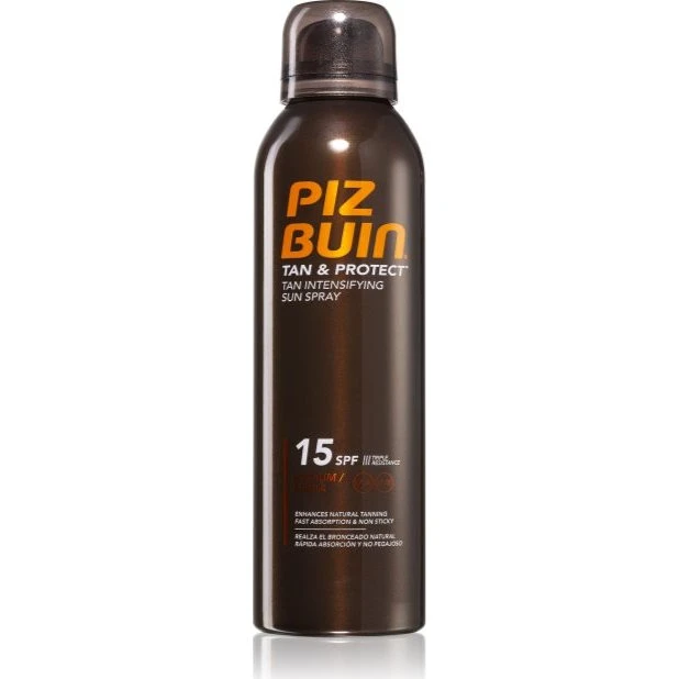 Piz Buin Tan & Protect Tan Intensifier Spray SPF15 150 ml